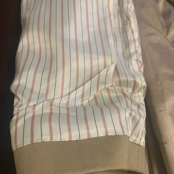 Vintage - Tan denim/khaki mens blazer - Picture 5 of 11